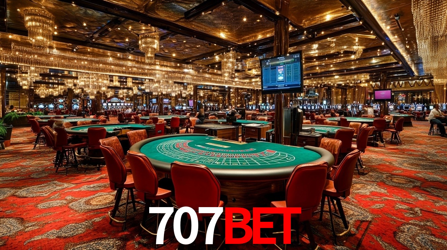 Sinta a adrenalina dos jogos de cassino com 707BET